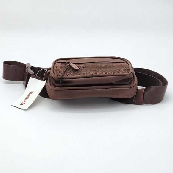 CALPAK Stevyn Fanny Pack Walnut Brown Belt Bag NWT - Picture 4 of 7